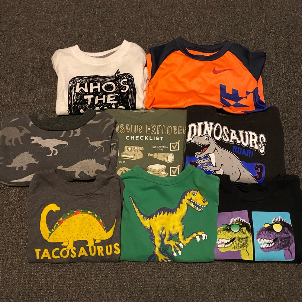 Lot of Boys Long Sleeve Shirts‎ | 3T - 5T
